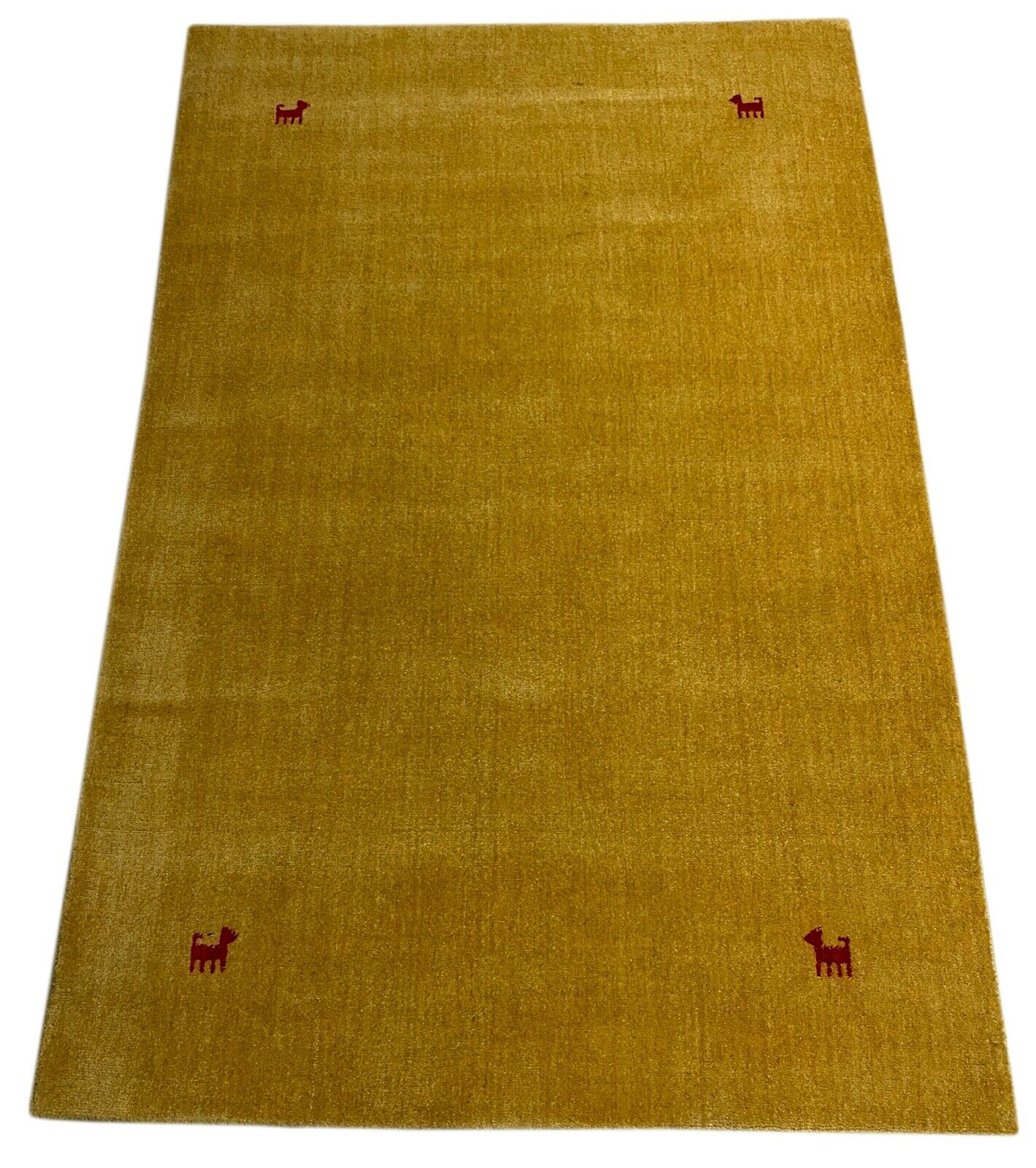 Orientteppich Gabbeh Handgewebt Teppich 100% Wolle Handloom Brücke Fussmatten