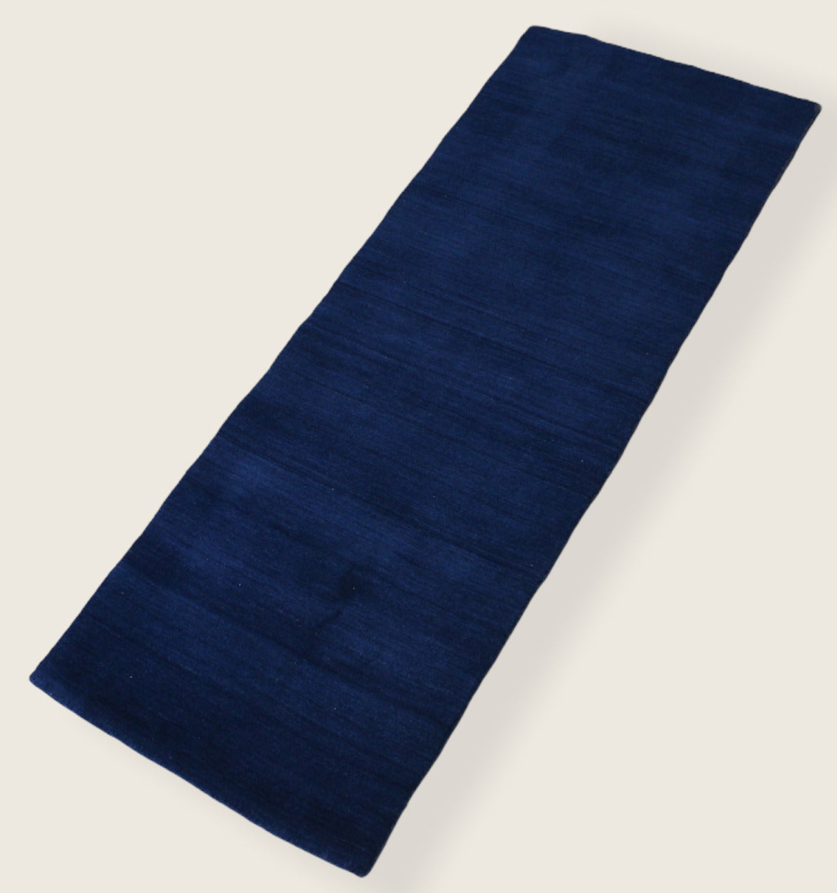 Blau Brücke 100% Wolle 75X240 cm Handgewebter Teppich Orientteppich C21