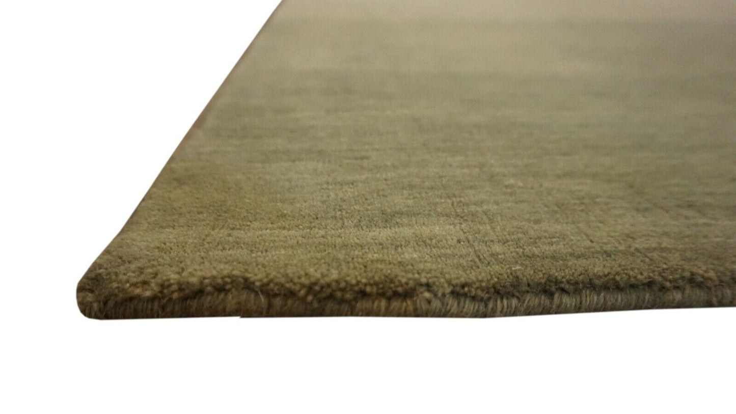 Gabbeh Teppich 100% Wolle 250X300 CM Orientteppich Handgefertigt Loom Grün Beige