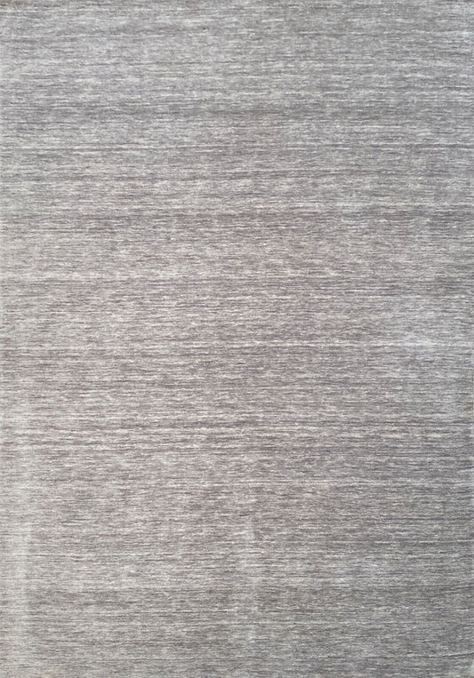 Grau 170x240 cm Orientteppich Handgewebt Gabbeh Teppich 100% Wolle WAWA TEPPICH