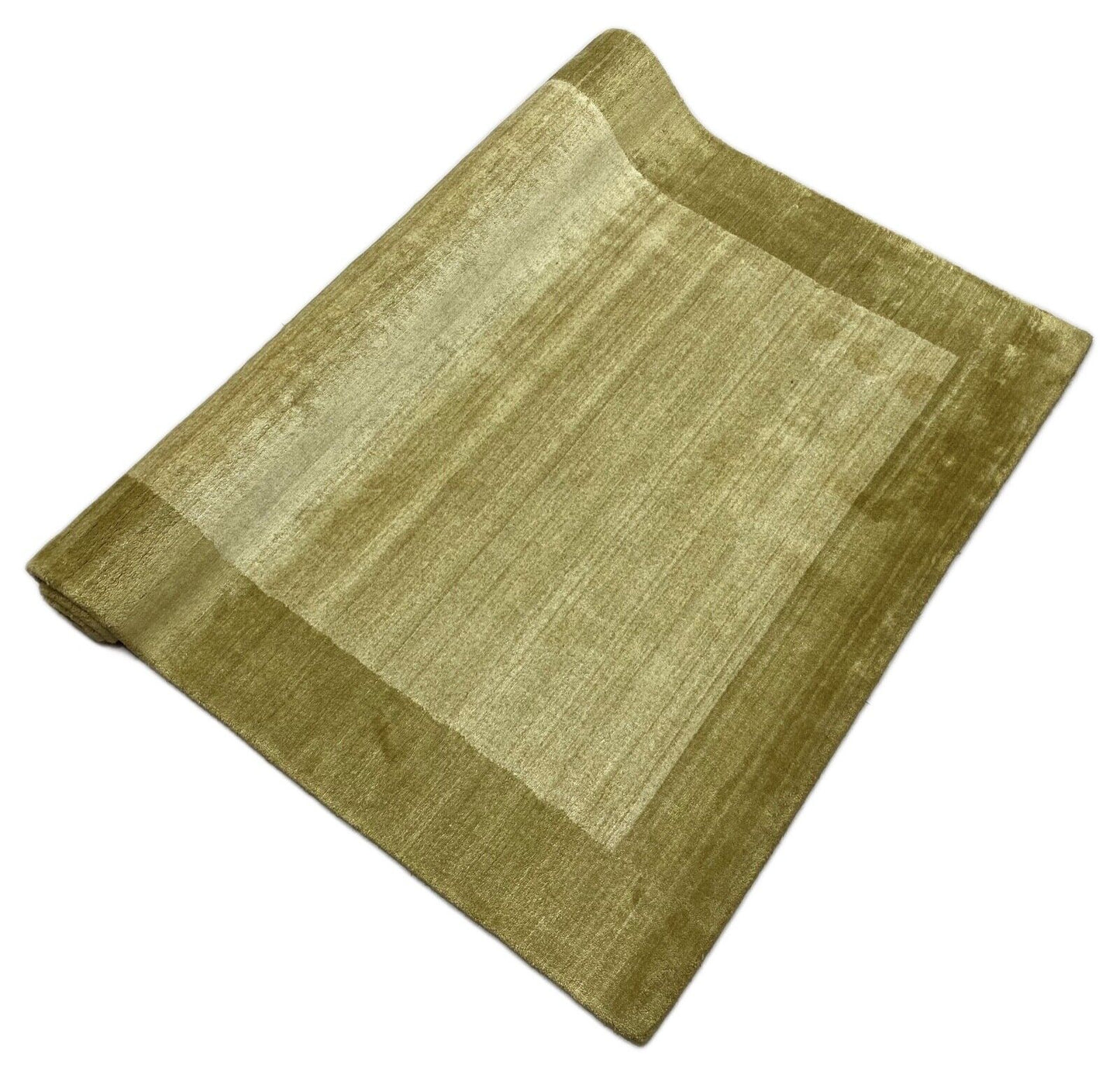 Gabbeh Teppich 100% Wolle Braun Beige loom lori Handgewebt 120x180 cm S53