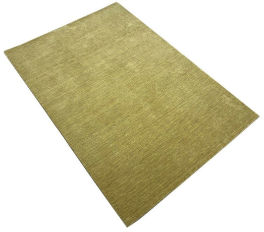 Gabbeh Teppich 100% Wolle Ivory Beige Handgefertigt 170X240 cm WR139