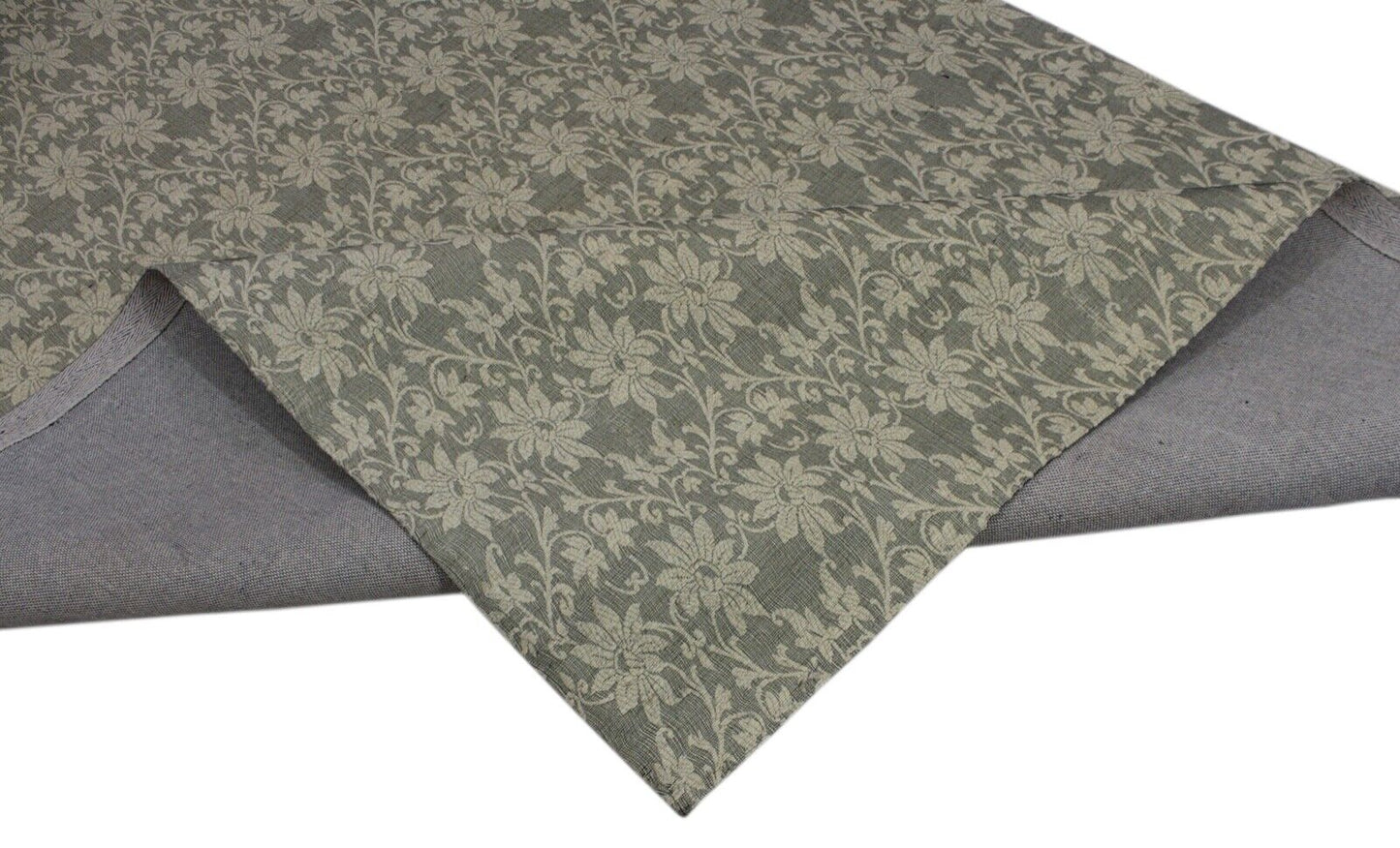 Teppich Flachgewebe Beige Hell Gold Viskose Baumwolle 155x240 cm Jacquard JST18