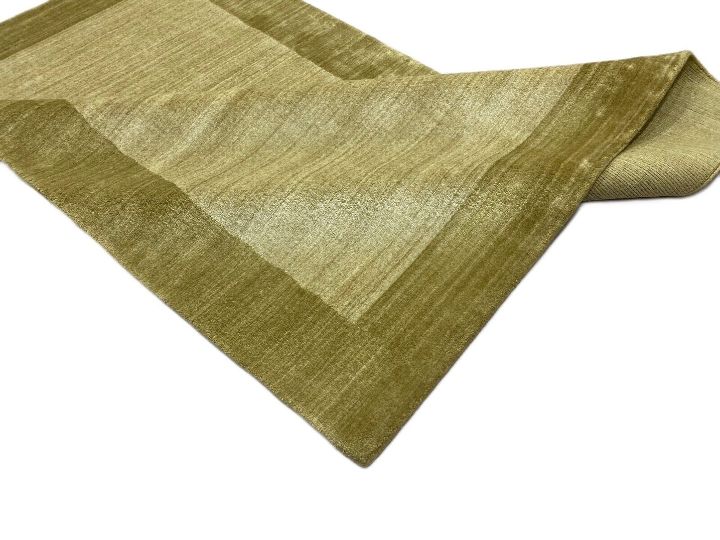 Gabbeh Teppich 100% Wolle Braun Beige loom lori Handgewebt 120x180 cm S53