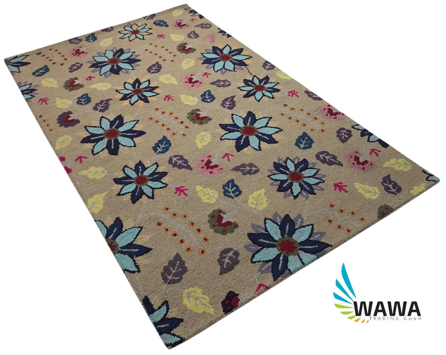 Teppich 100% Wolle Handarbeit Designer Orient Handgetuftet 150X240 CM MH906