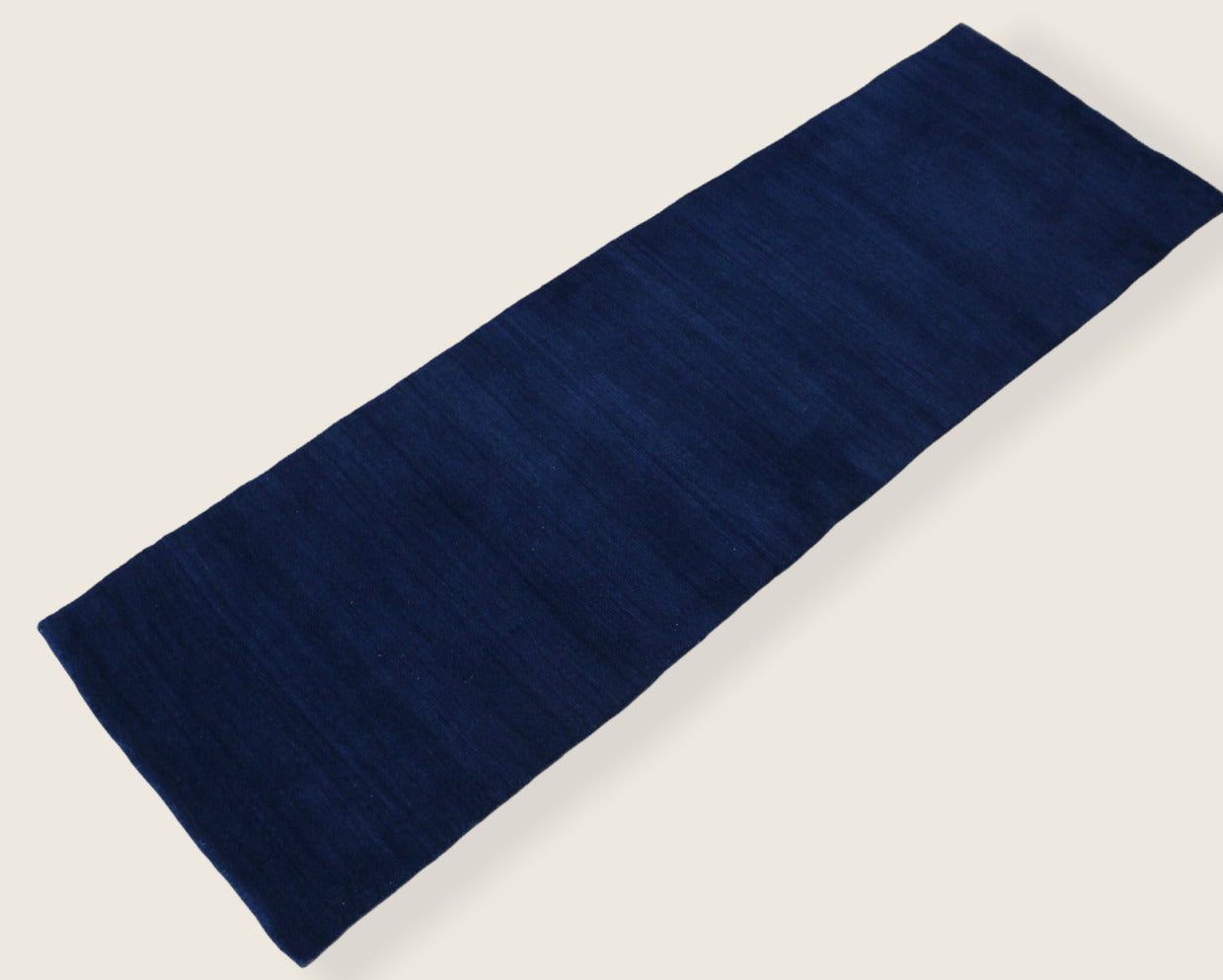 Blau Brücke 100% Wolle 75X240 cm Handgewebter Teppich Orientteppich C21