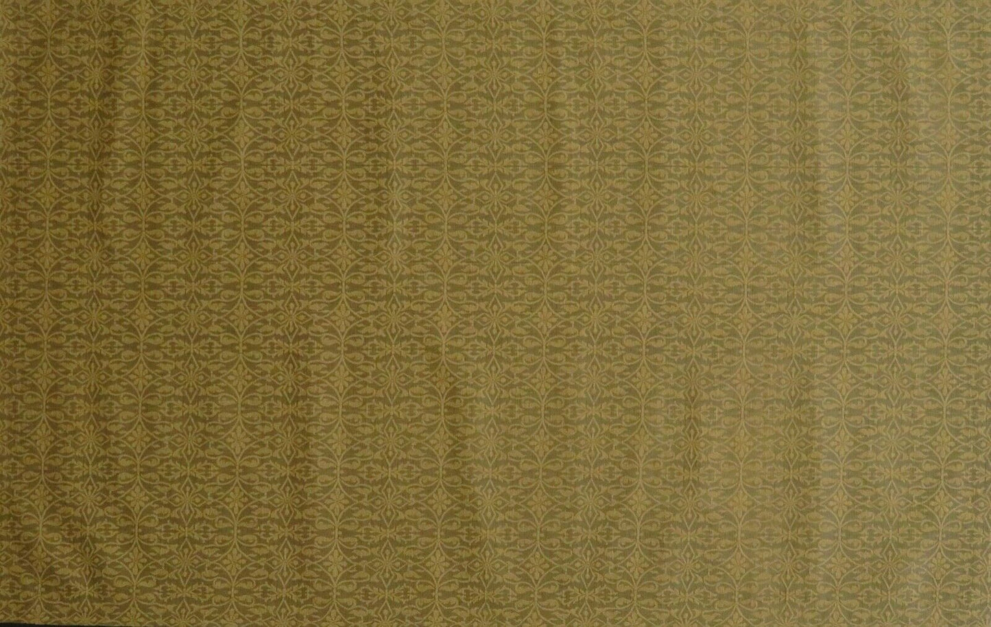 Teppich Flachgewebe Senffarbe Jacquard Viskose Baumwolle 150x240 cm JST-1