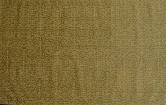 Teppich Flachgewebe Senffarbe Jacquard Viskose Baumwolle 150x240 cm JST-1