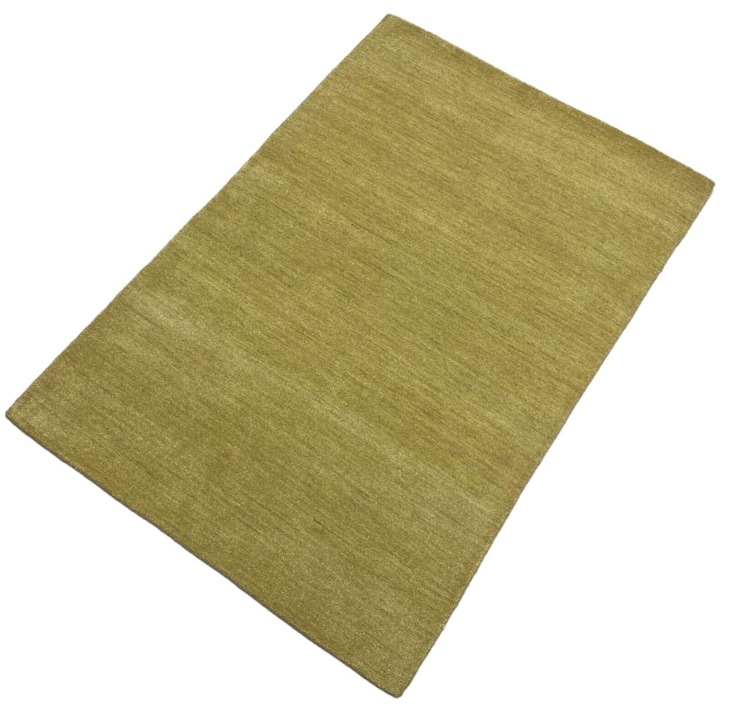 Beige Teppich 100% Wolle Gabbeh lori Handgewebt 122x180 cm S160