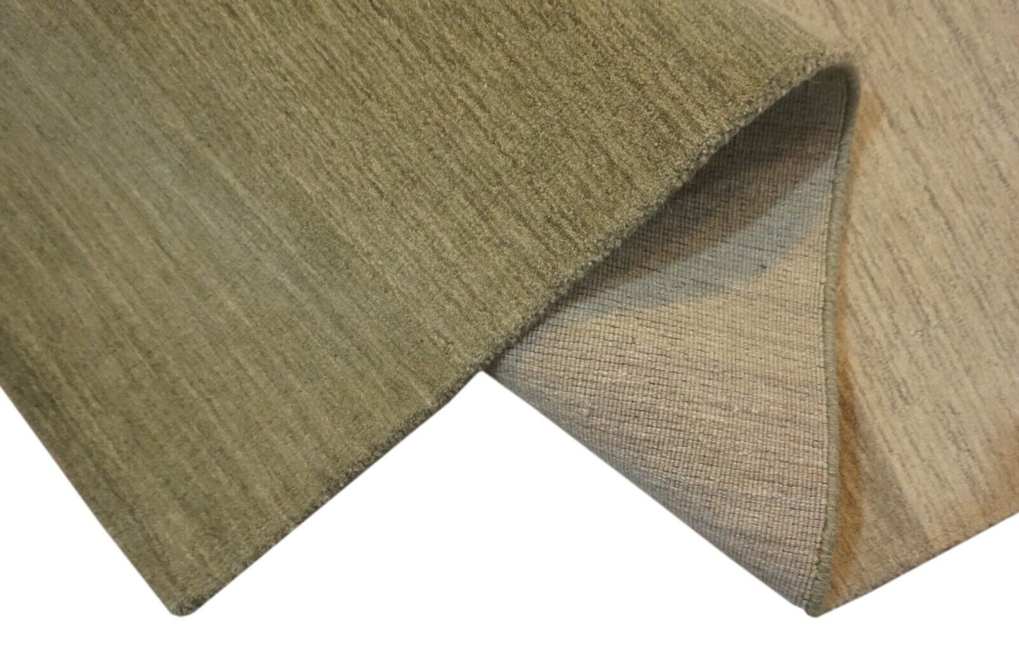 Gabbeh Teppich 100% Wolle 250X300 CM Orientteppich Handgefertigt Loom Grün Beige