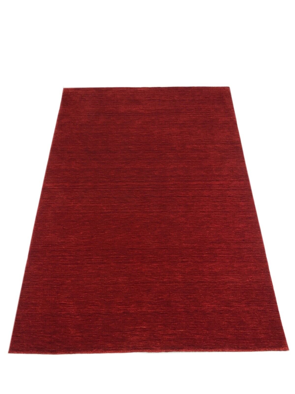 Orientteppich Gabbeh Loom Handgefertigt Teppich 100% Wolle 170X240 CM Rot wr136