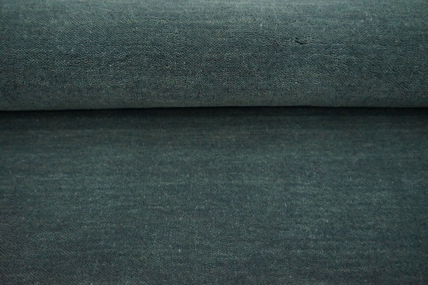 Gabbeh Teppich Grau Hell Blau 100% Wolle 200x300 cm Handgewebt Orient Lr553