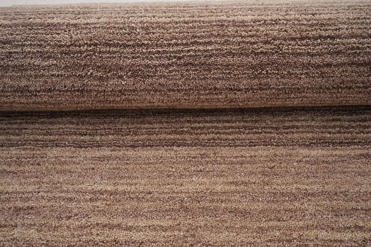 Schokolade Braun Beige 160X230 cm Teppich 100% Wolle Handgetuftet HT240