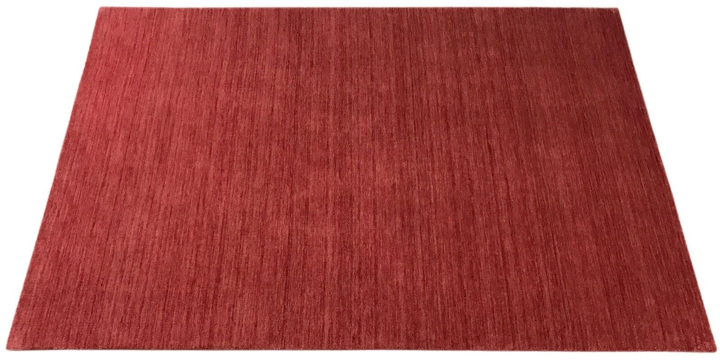 Orientteppich 120X180 cm Rosa Gabbeh Loom Handgefertigt  Teppich 100% Wolle G542