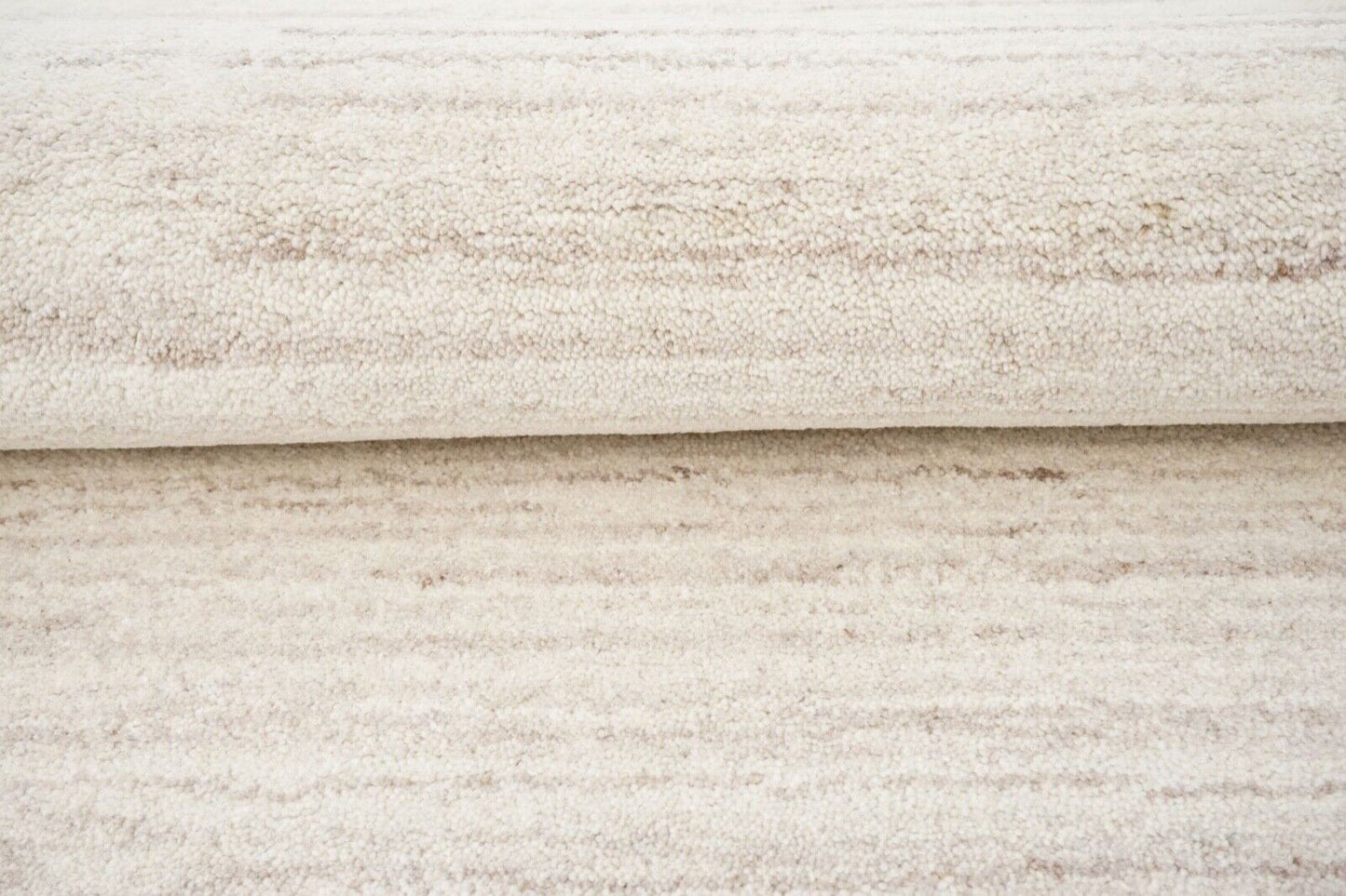 Teppich 100% Wolle Beige 160X230 cm Orientteppich Handgetuftet HT322